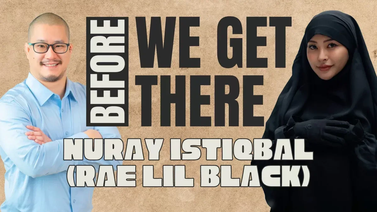 Rae Lil Black以Nuray Istiqbal之名参加2025年Before We Get There访谈的节目封面