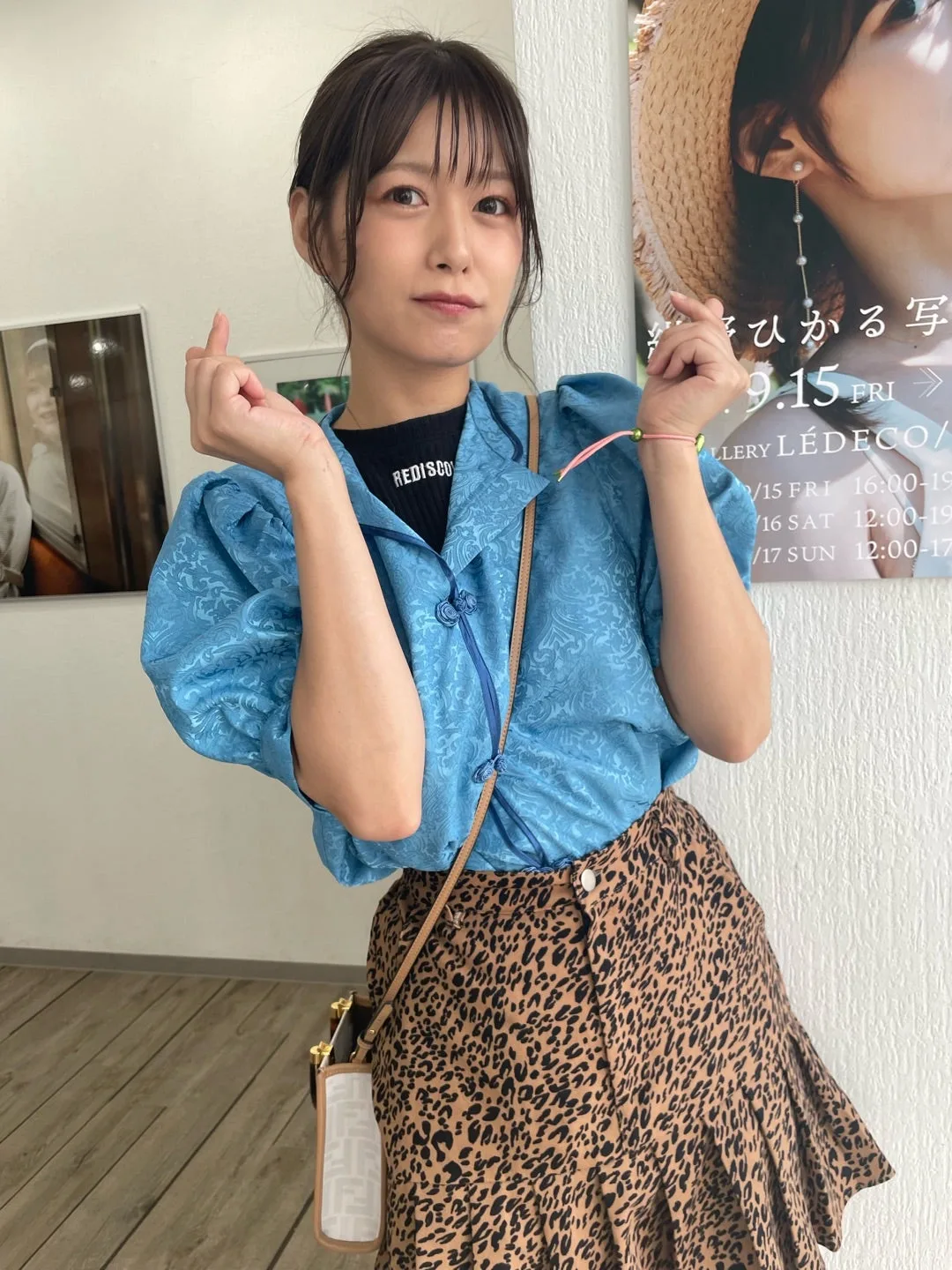 绀野光参加涩谷个人写真展配图